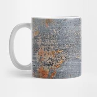 Scratched metal texture Mug